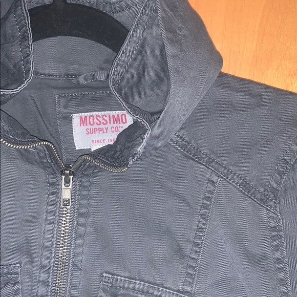 BNWT Mossimo gray utility jacket - Picture 3 of 4